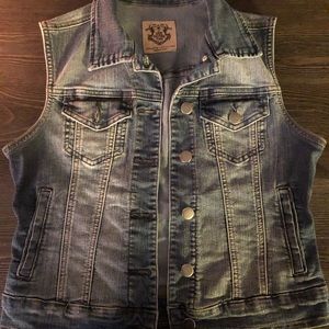 Denim vest